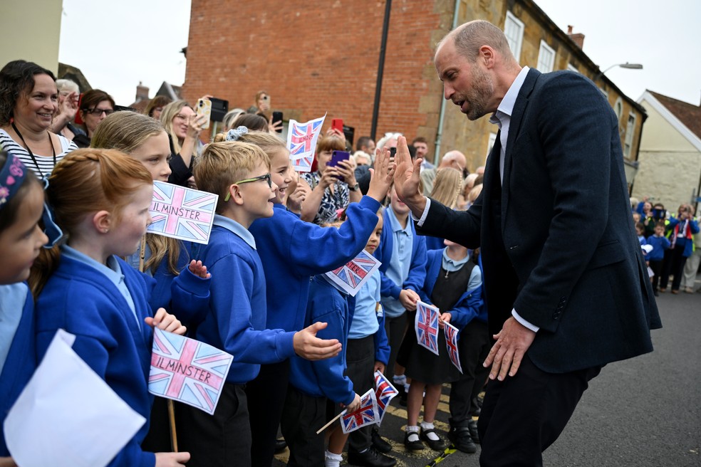 Príncipe William lança iniciativa para preparar comunidades contra eventos climáticos extremos — Foto: Getty Images