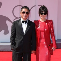 Tony Leung Chiu-Wai e Carina Lau Kar-ling — Foto: Getty Images