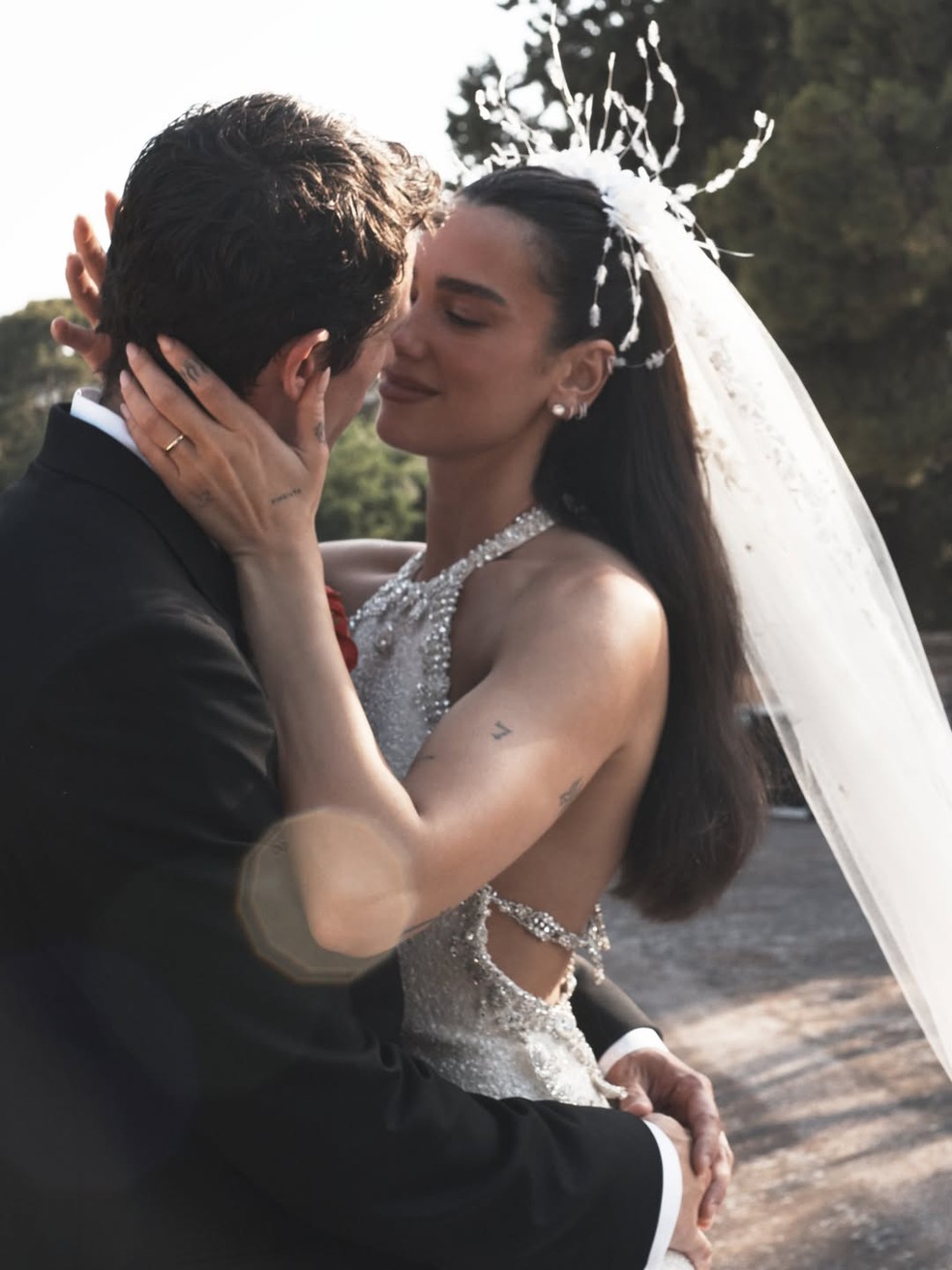 Dua Lipa e Callum Turner — Foto: reprodução/instagram