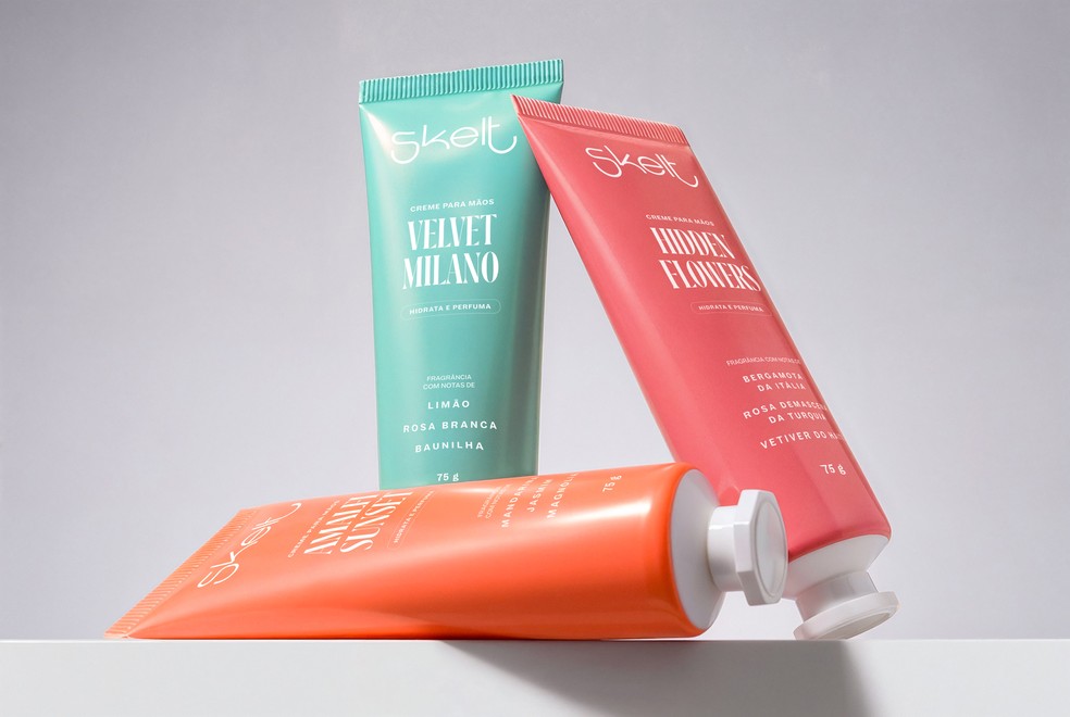 Creme para as mãos, Skelt — Foto: Divulgação