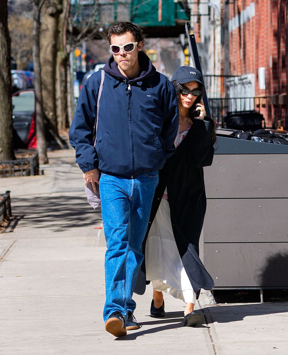 Harry Styles e Zoë Kravitz — Foto: GettyImages