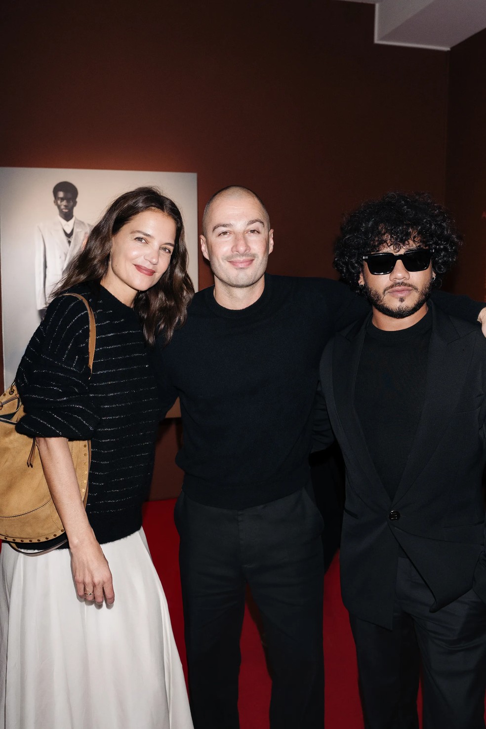 Katie Holmes, Jason Bard Yarmosky, Rafael Pavarotti — Foto: German Larkin
