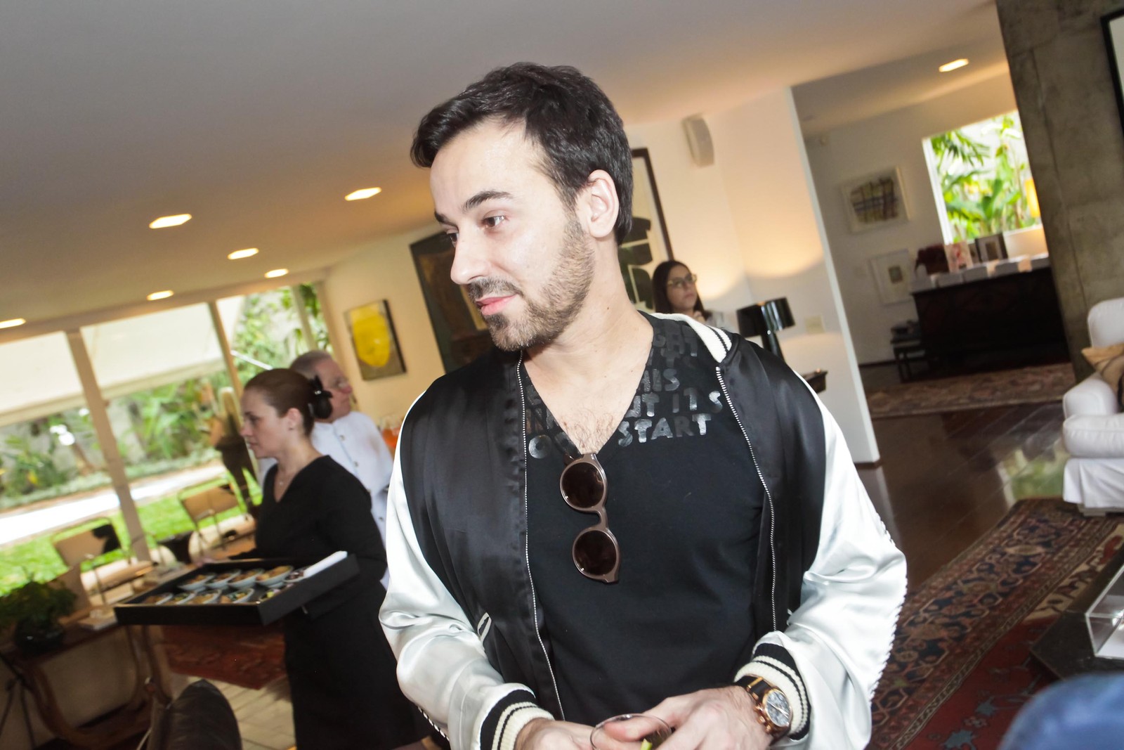 Vogue e Sky armam coquetel em homenagem à Nadia Blumenfeld