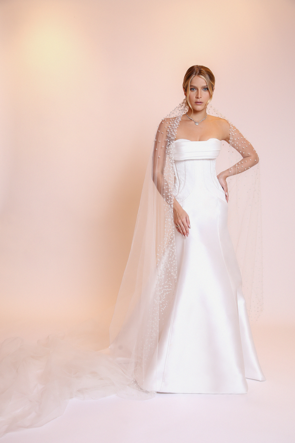 O vestido de noiva de Isabella Santoni — Foto: Wellington Marques / Divulgação