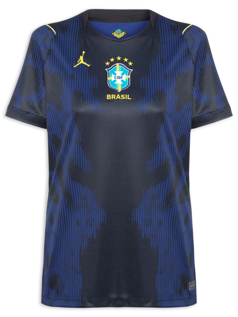 Camisa Brasil Nike Jordan II 202627 Torcedora Pro — Foto: Reprodução