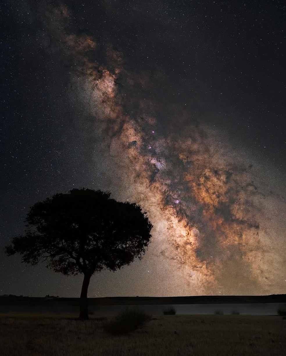 Parque Nacional do Céu Escuro – Alqueva, Portugal — Foto: Instagram/@visiteportugal/ João P. Santos/Ricardo Fernandes