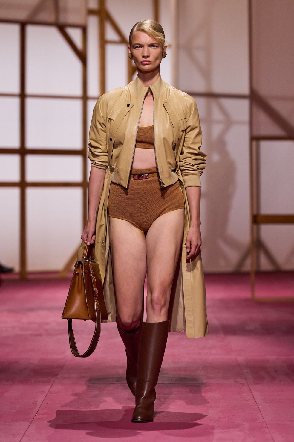 Hermès primavera-verão 2025 — Foto: Launchmetrics Spotlight