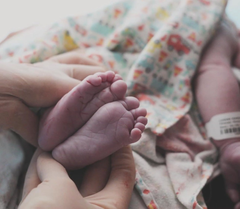 Nasce filho de MC Daniel — Foto: Reprodução/Instagram