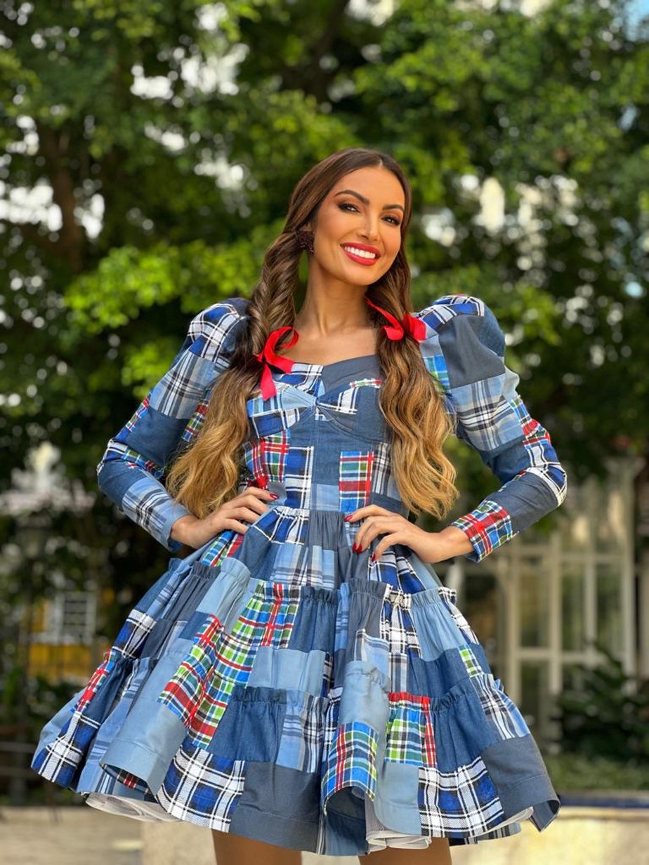Vestido quadrilha 2019 top