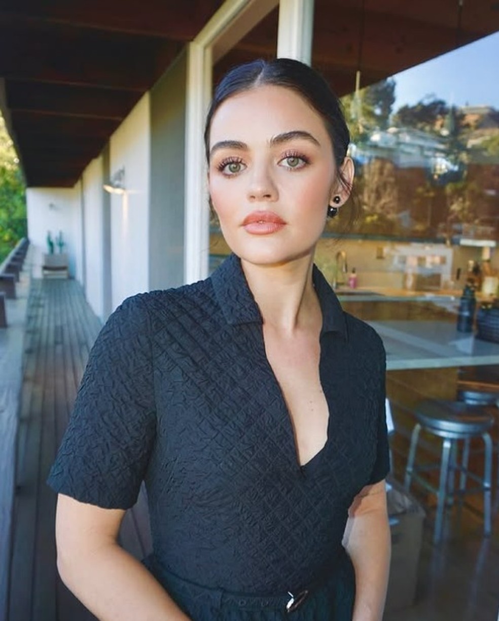 A atriz Lucy Hale — Foto: Reprodução/Instagram