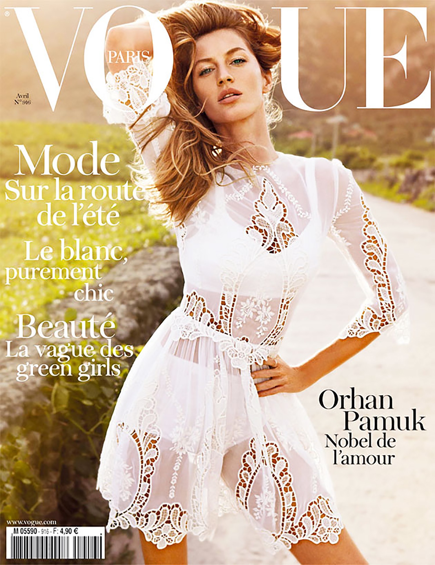 Gisele Bündchen na Vogue