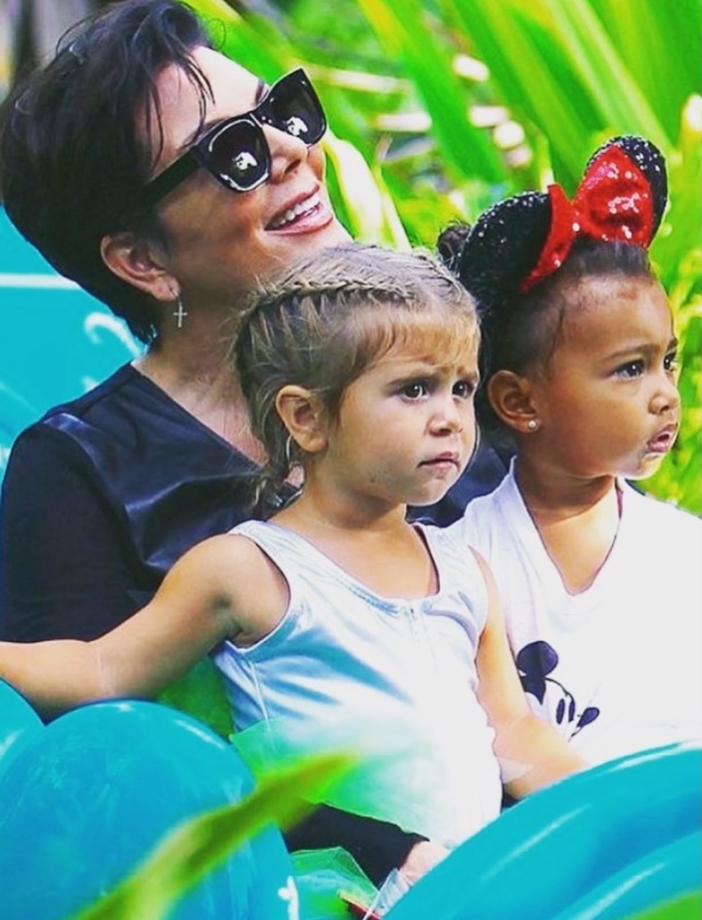 Kris Jenner celebra os 14 anos da neta Penelope — Foto: Reprodução/Instagram