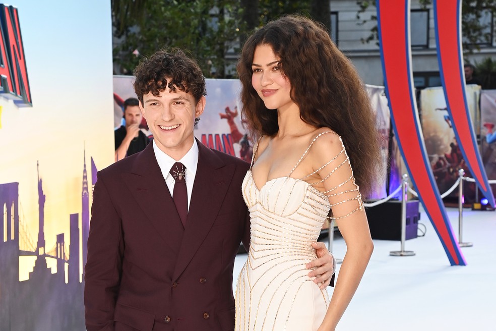 Tom Holland e Zendaya — Foto: Getty Images