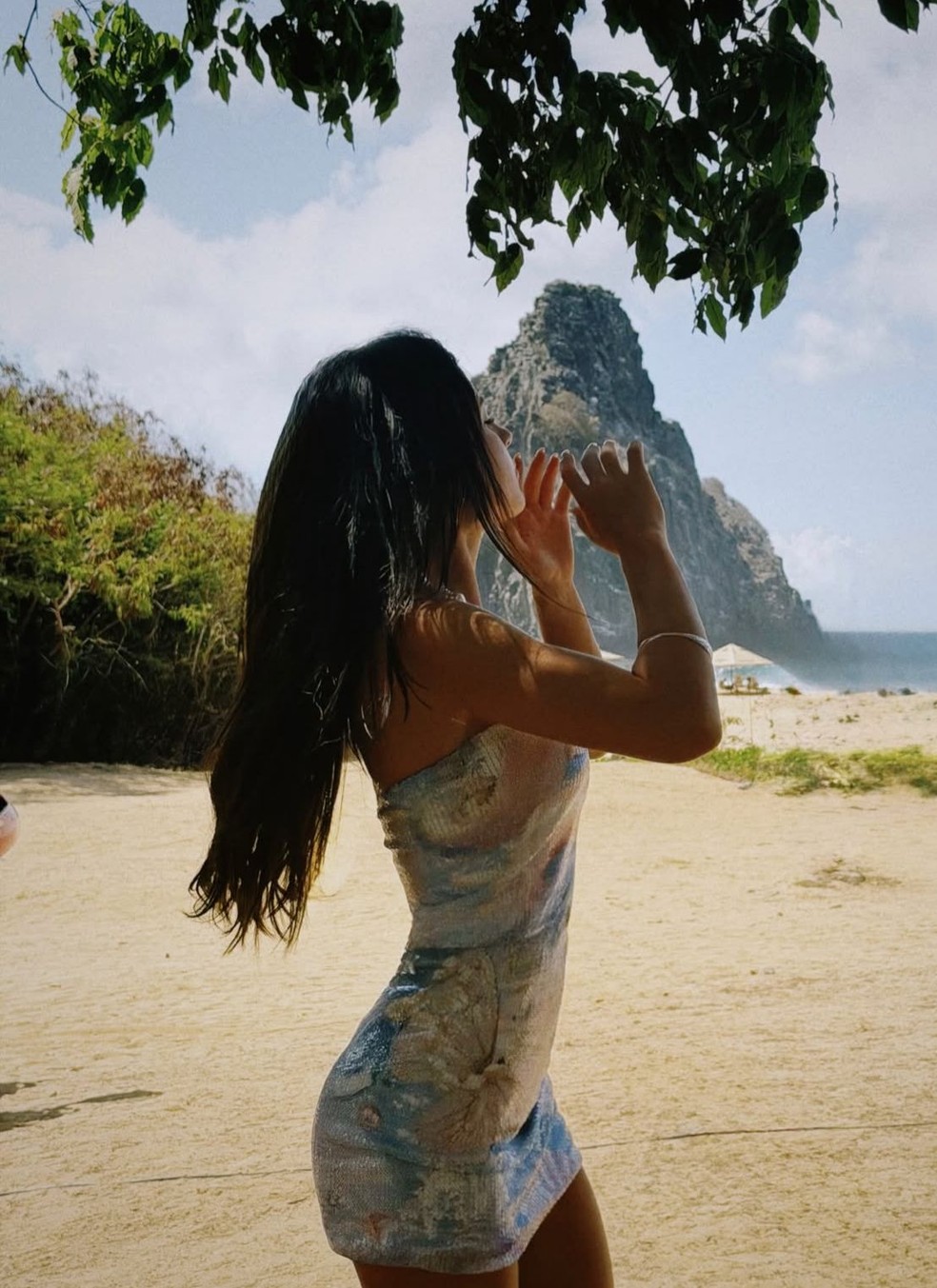 Jade Picon faz post em Fernando de Noronha — Foto: Reprodução/Instagram