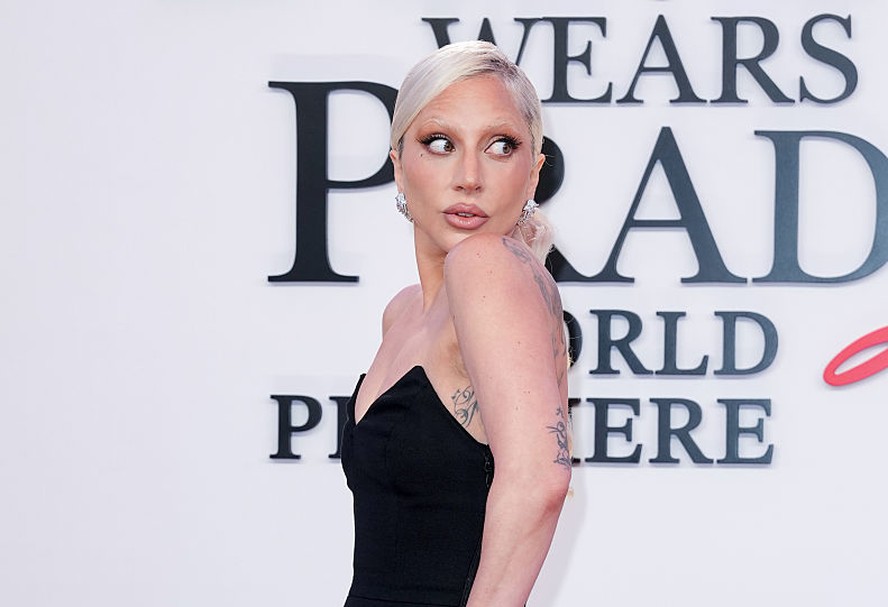 Lady Gaga marca presença na première global de O Diabo Veste Prada 2