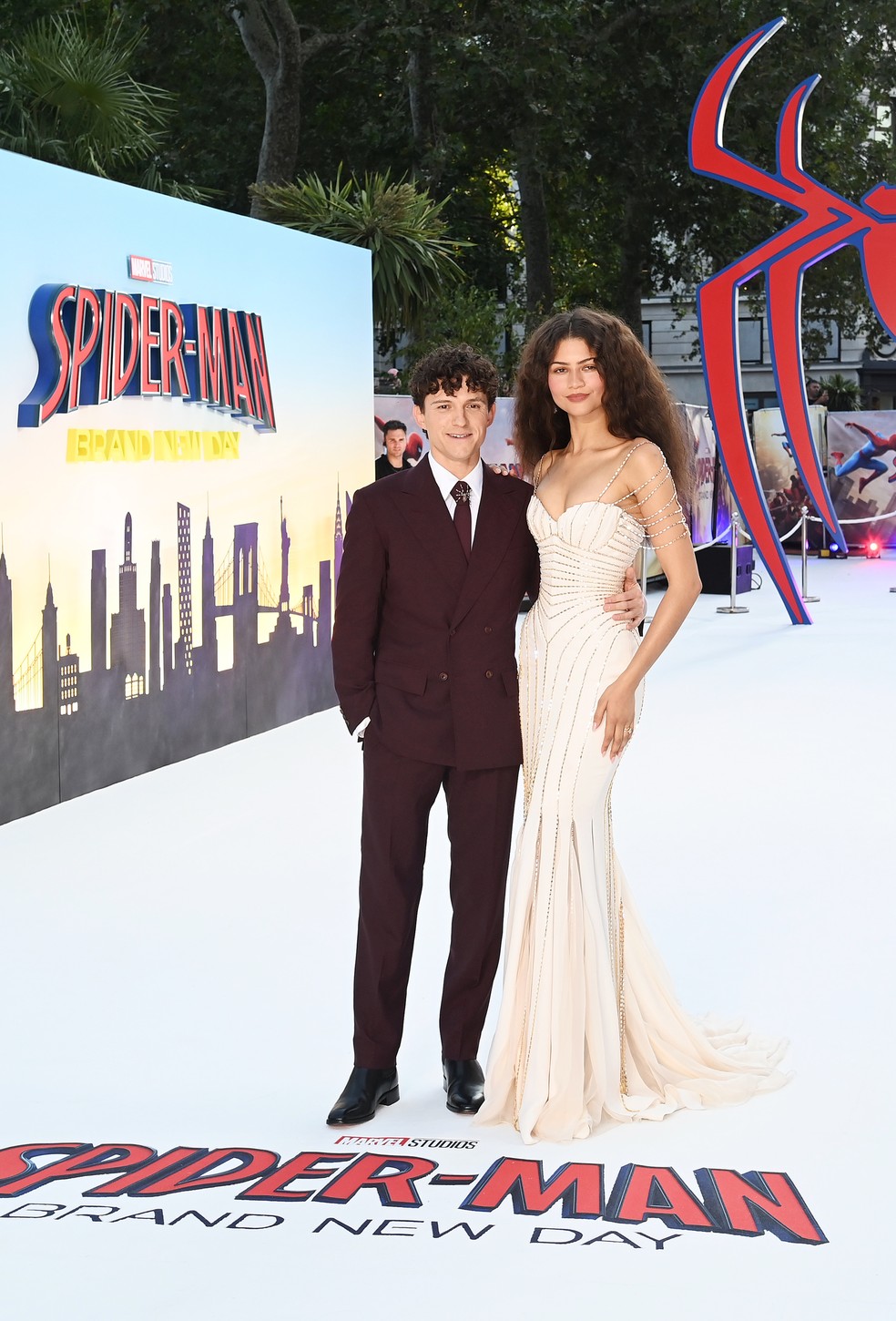 Tom Holland e Zendaya — Foto: Getty Images