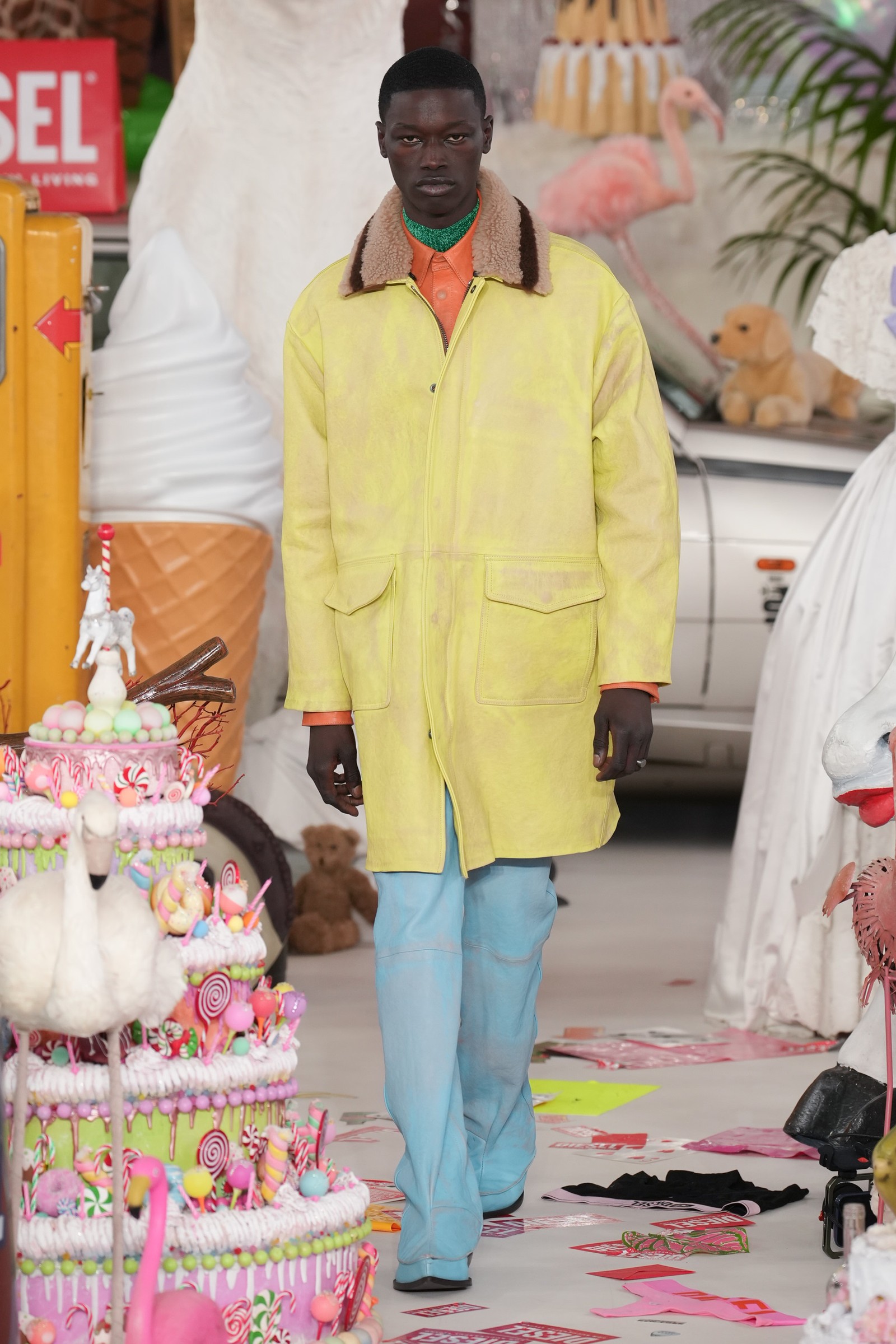 Diesel | Milão | Inverno 2026 — Foto: Launchmetrics Spotlight