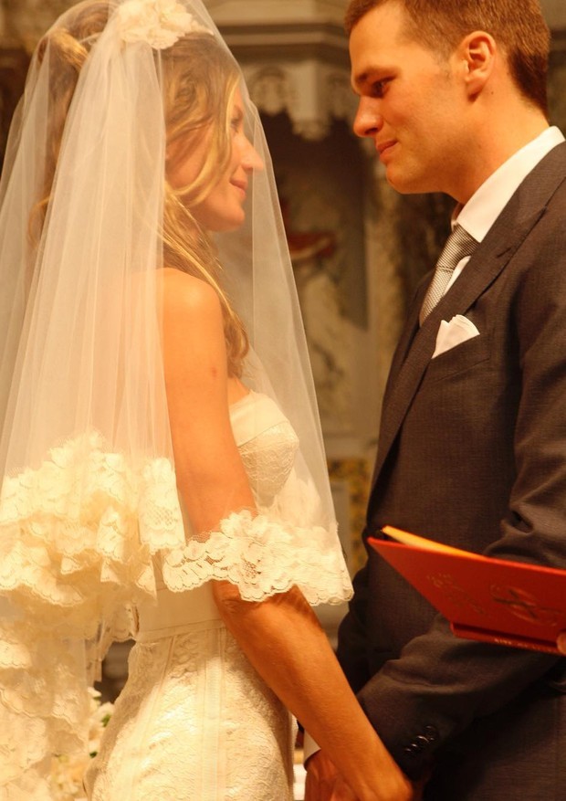Casamento de Gisele Bündchen e Tom Brady (Foto: Reprodução/ Instagram) — Foto: Vogue