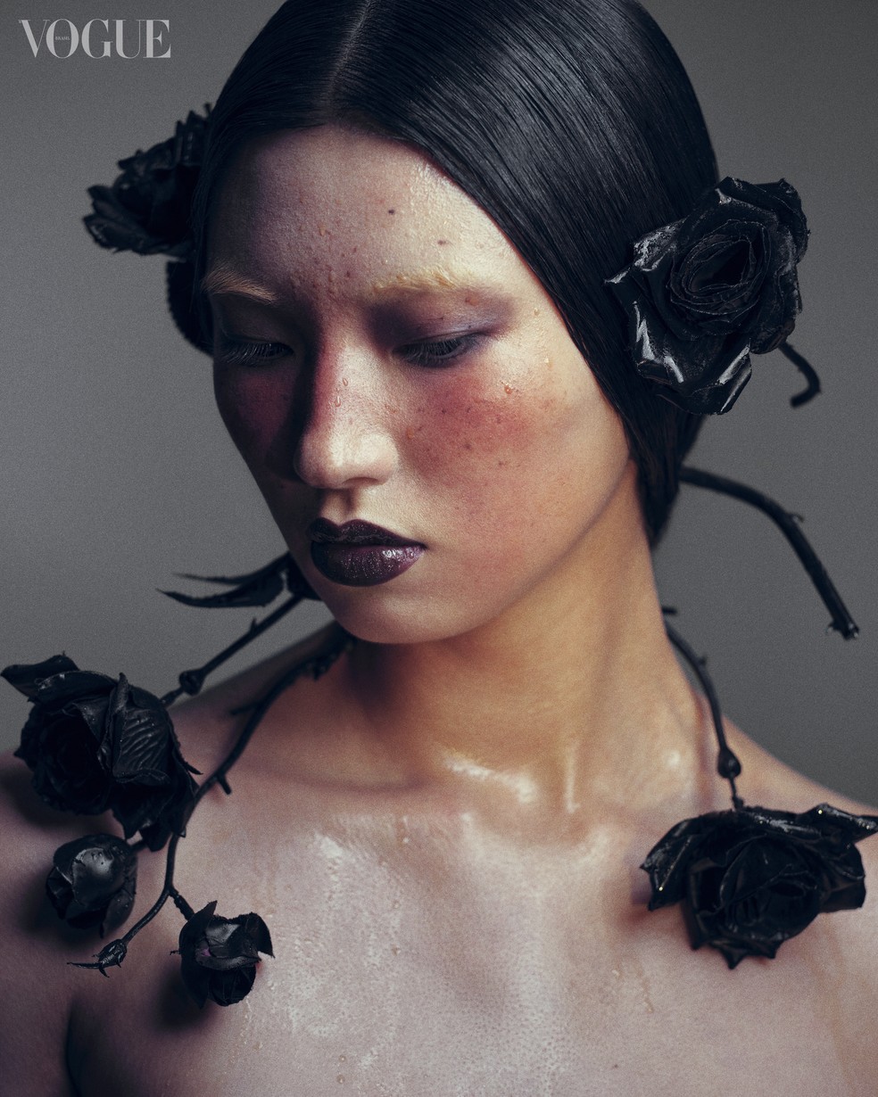 Editorial de beleza "Goth Chic" — Foto: Mariana Maltoni