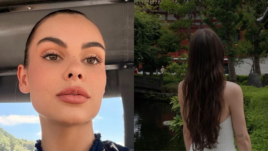Amanda Kimberlly divide momentos fofos com Helena em viagem ao Japão e ...