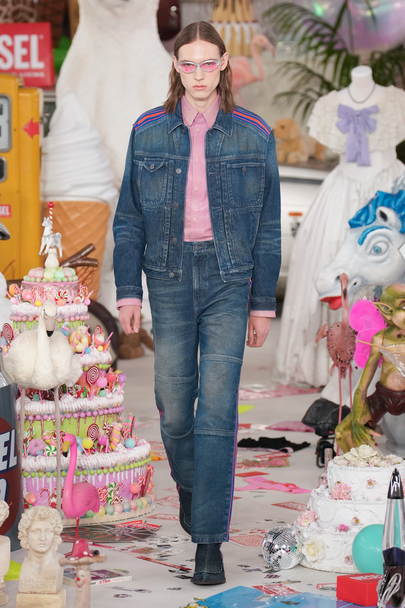 Diesel | Milão | Inverno 2026 — Foto: Launchmetrics Spotlight