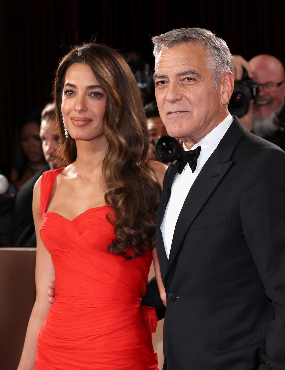 Amal e George Clooney — Foto: Getty Images