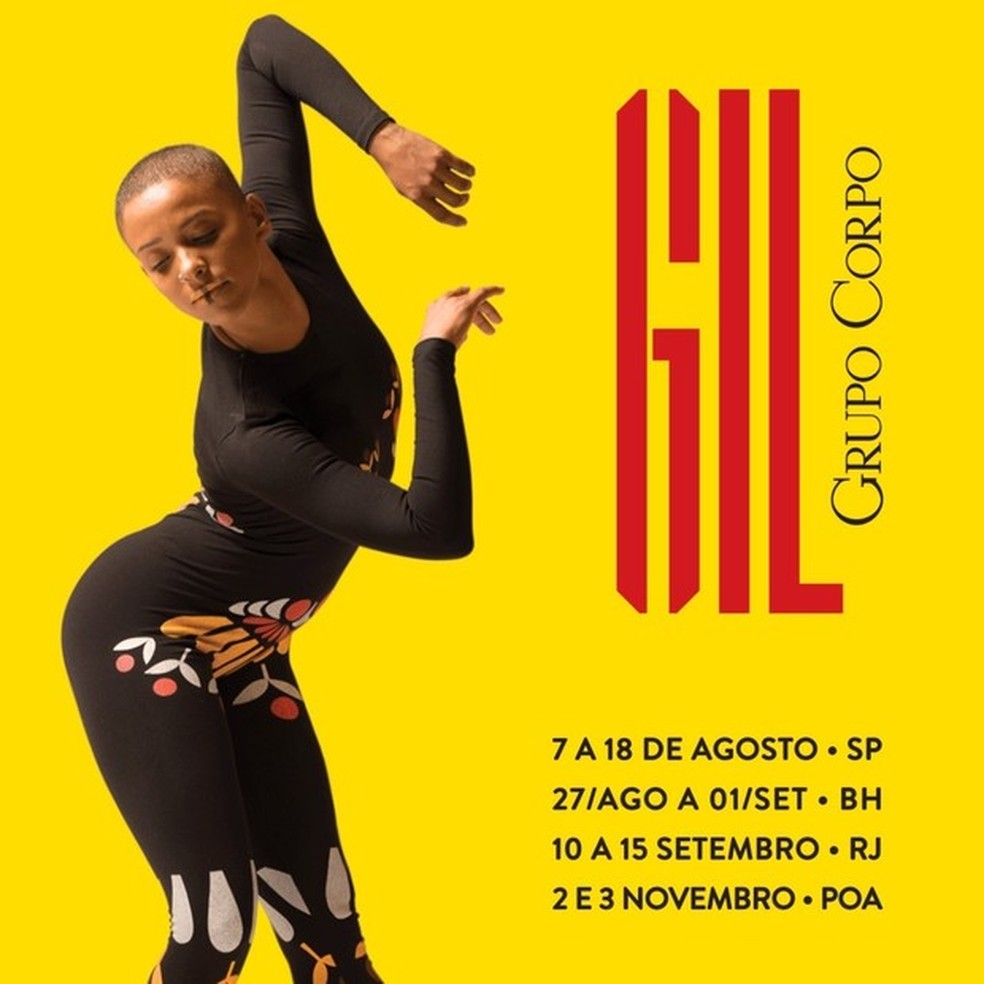 Tudo sobre GIL, novo espetáculo do Grupo Corpo