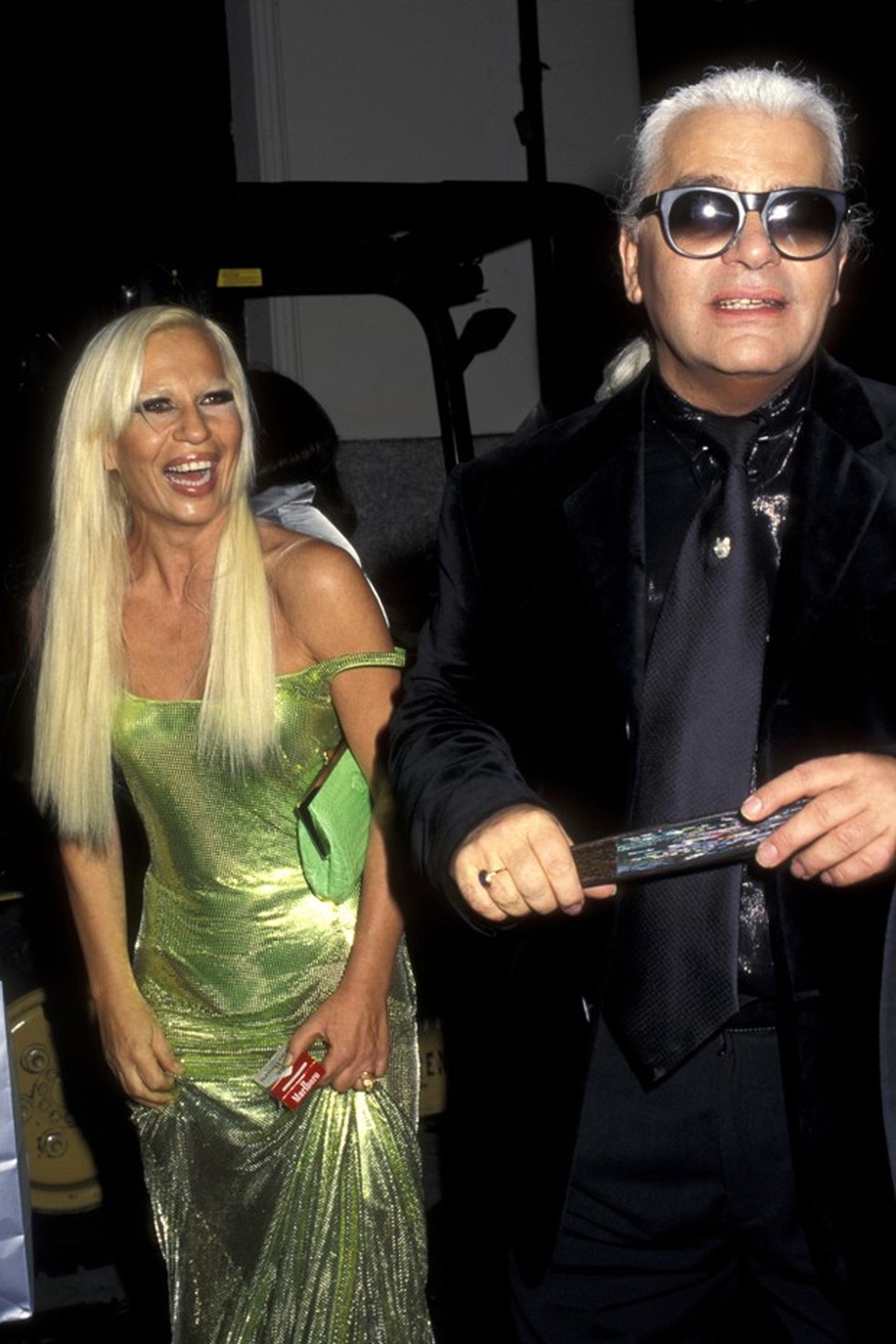 As transformações de Donatella Versace, dos anos 90 aos dias de