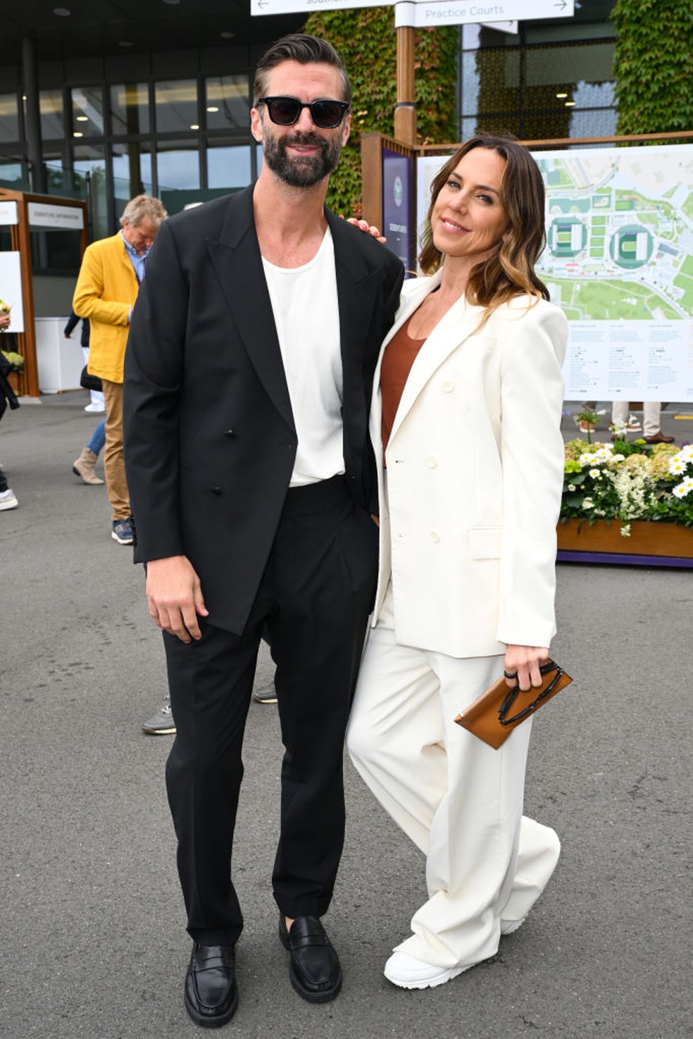 Chris Dingwall e Mel C — Foto: GettyImages