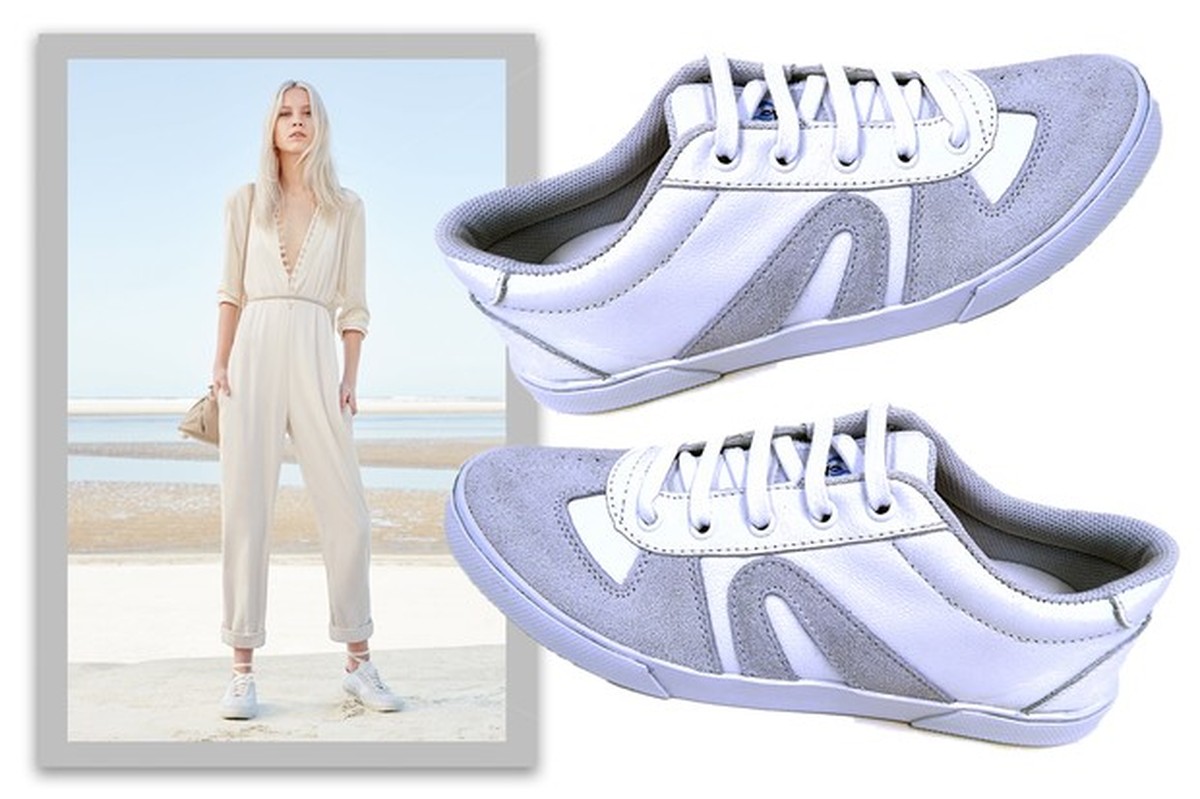 Colab fashion Cris Barros lan a t nis em parceria com a Rainha