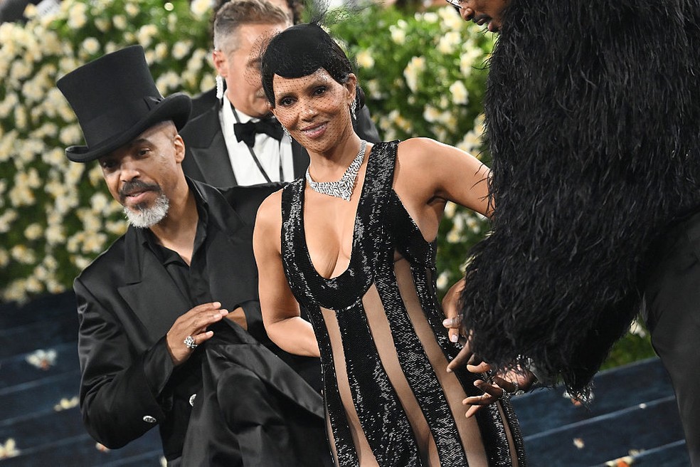Van Hunt e Halle Berry — Foto: GettyImages