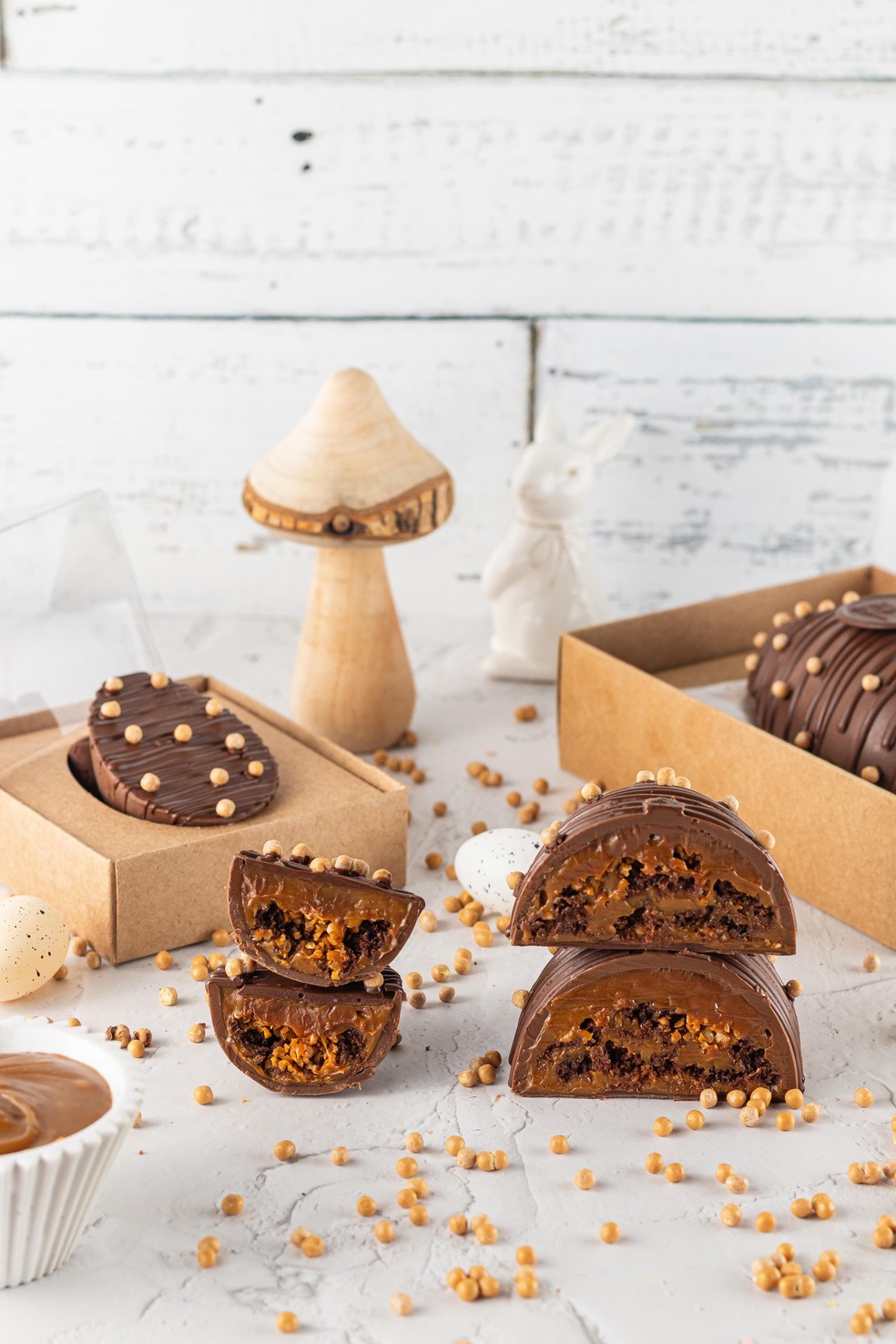 Da Feira ao Baile – Ovo Brownie | 300g — R$146 — Foto: Divulgação