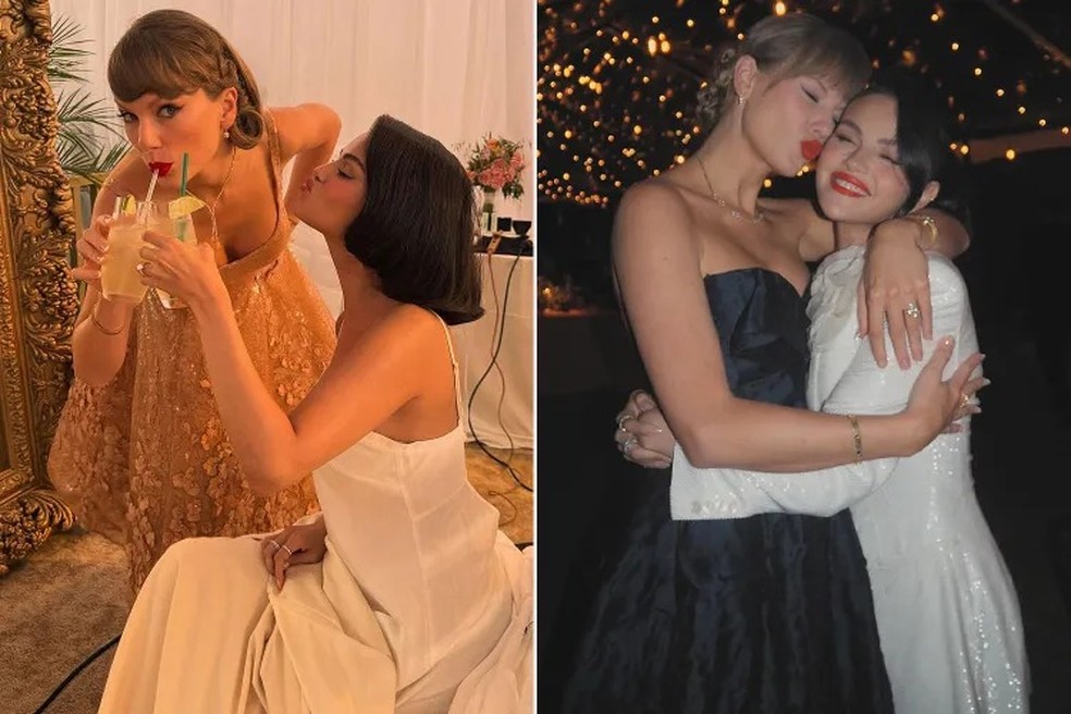 Taylor Swift e Selena Gomez — Foto: Reprodução/Instagram