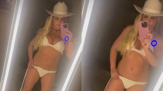 Britney Spears posa de biquíni e anuncia viagem 