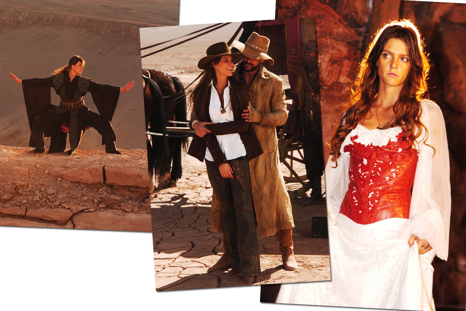 Fernanda Lima em versão western para Diana Bullock de "Bang Bang" (2005)