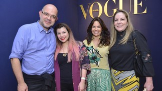 O diretor de moda Giovanni Frasson, Helo Rocha da Teca, Tereza Tinoco e Elinor Alecrim