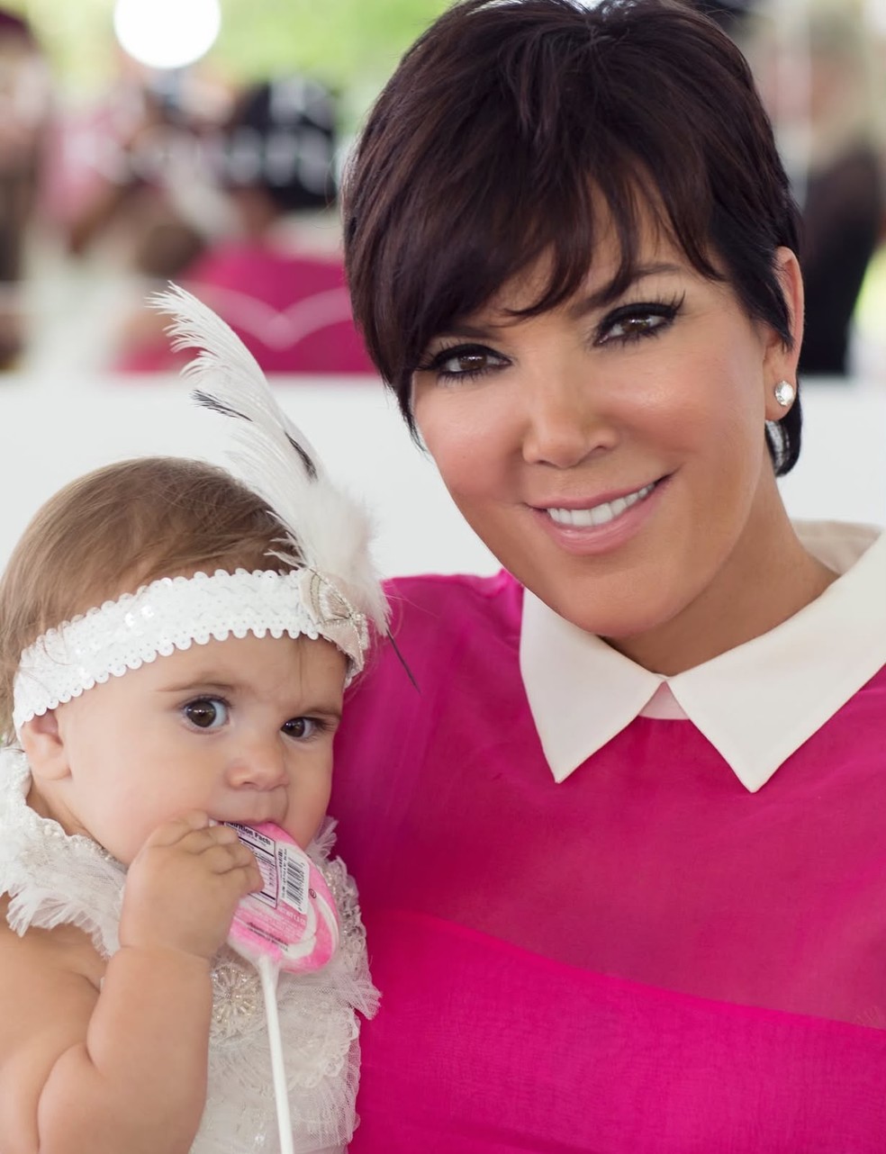 Kris Jenner celebra os 14 anos da neta Penelope — Foto: Reprodução/Instagram