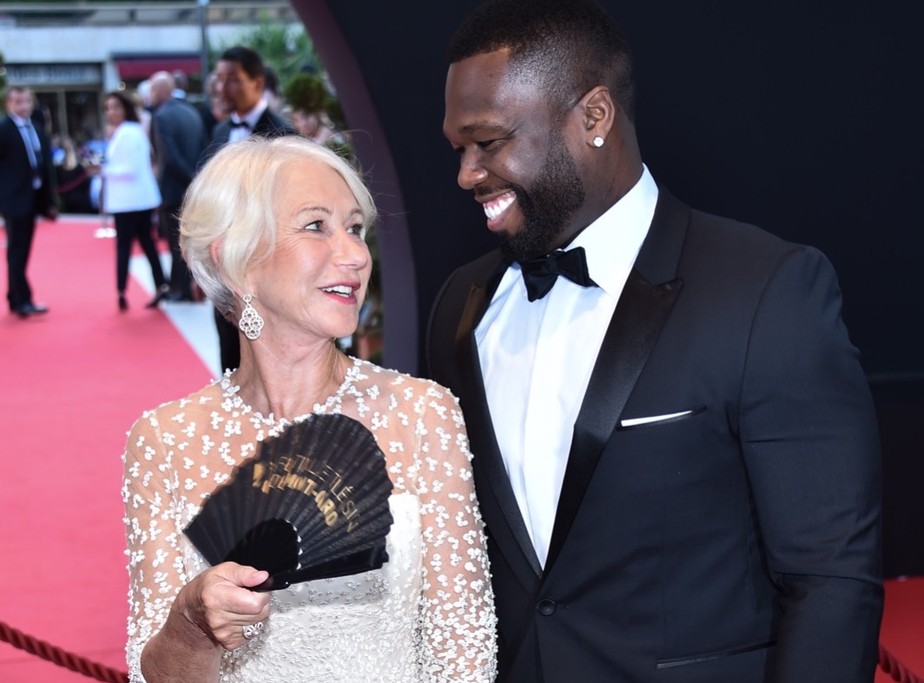 50 Cent revela "celebrity crush" em Helen Mirren Celebridades Vogue