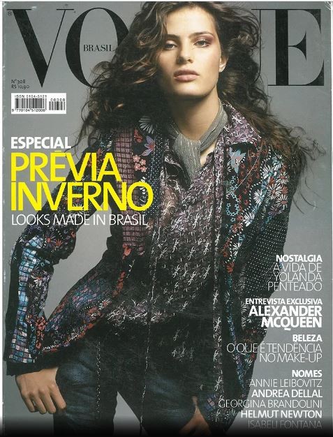 Isabeli Fontana na Vogue Brasil (2004) — Foto: Vogue Brasil