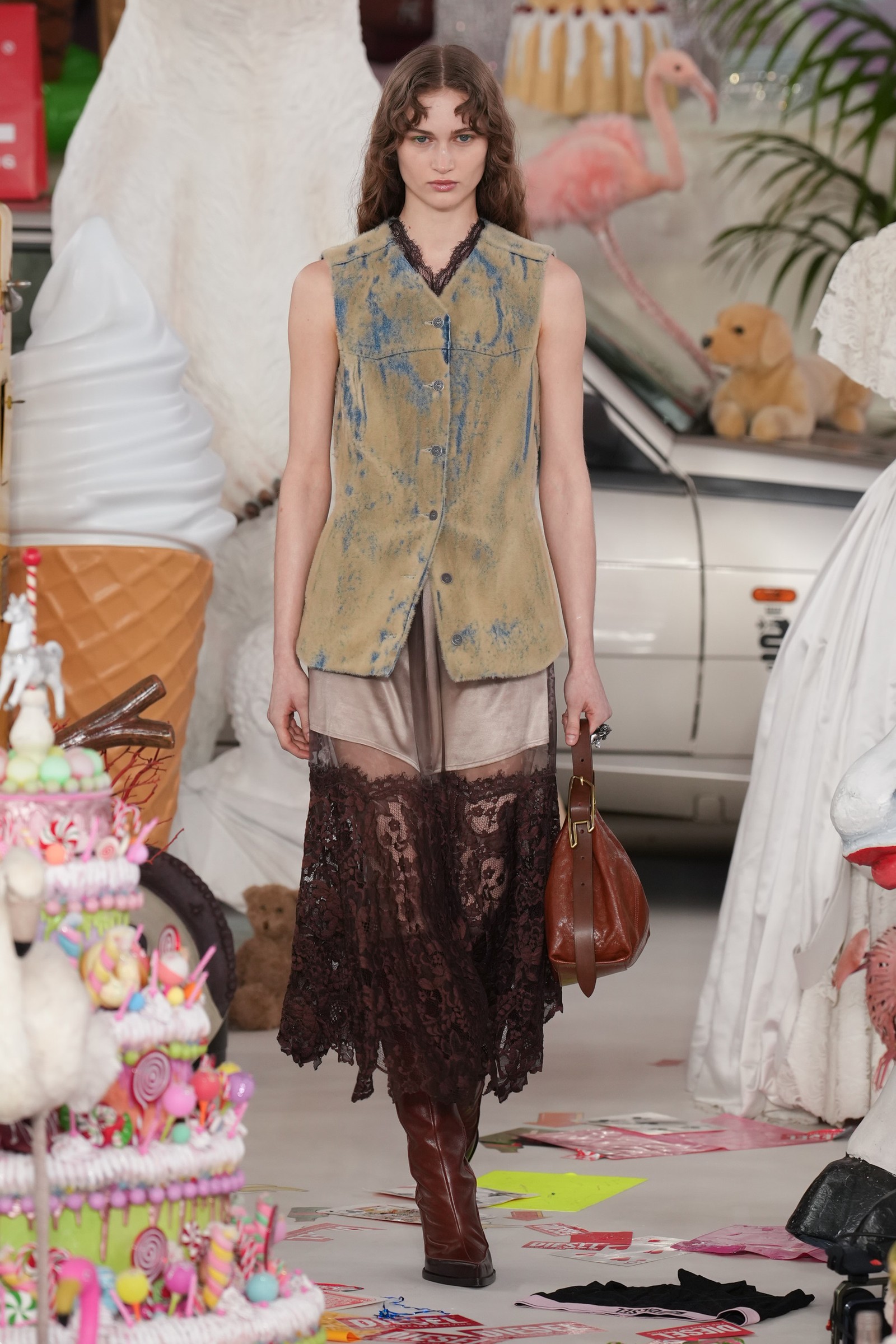 Diesel | Milão | Inverno 2026 — Foto: Launchmetrics Spotlight