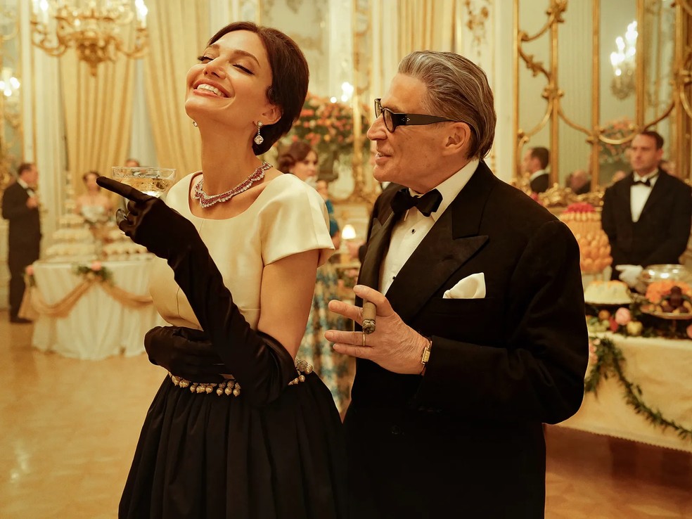 Angelina Jolie como Maria Callas em "Maria" — Foto: Divulgação/Pablo Larraín/Netflix