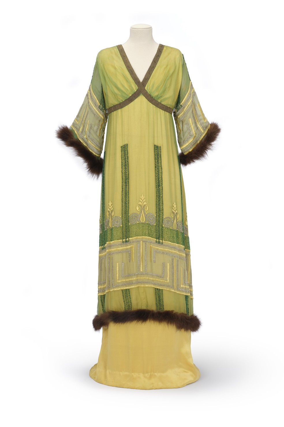 FALDA POIRET ECRU