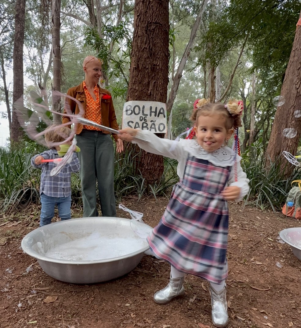Pilar, filha da Fernanda Paes Leme — Foto: reprodução/instagram