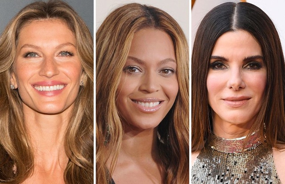 Outono: Gisele Bündchen, Beyoncé, Sandra Bullock (Foto: Getty Images) — Foto: Vogue