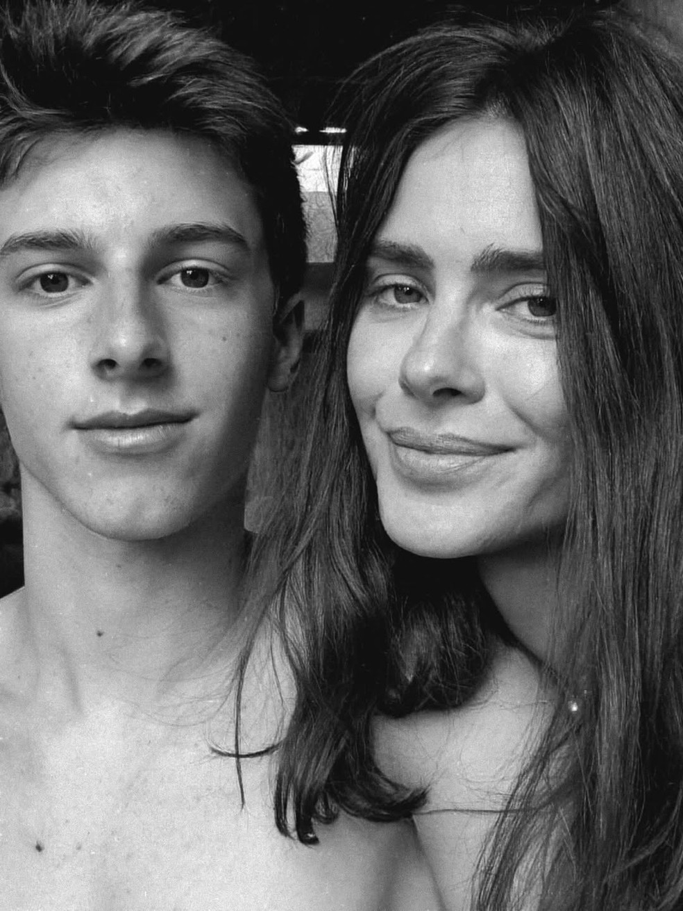 Carolina Dieckmmann celebra visita do filho caçula — Foto: Reprodução/Instagram