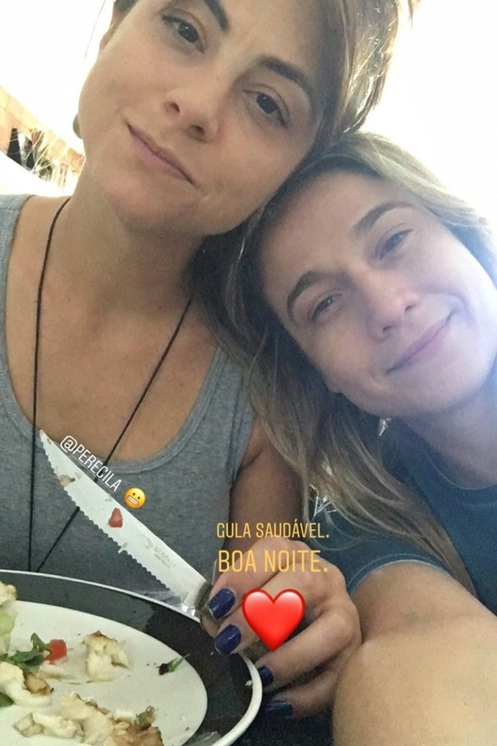 Fernanda Gentil e Priscila Montandon (Foto: Reprodução/Instagram) — Foto: Vogue