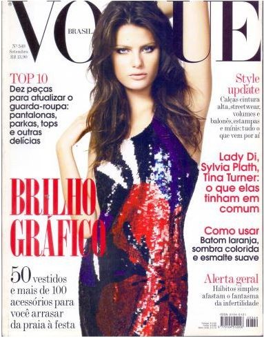 Isabeli Fontana na Vogue Brasil (2007) — Foto: Vogue Brasil