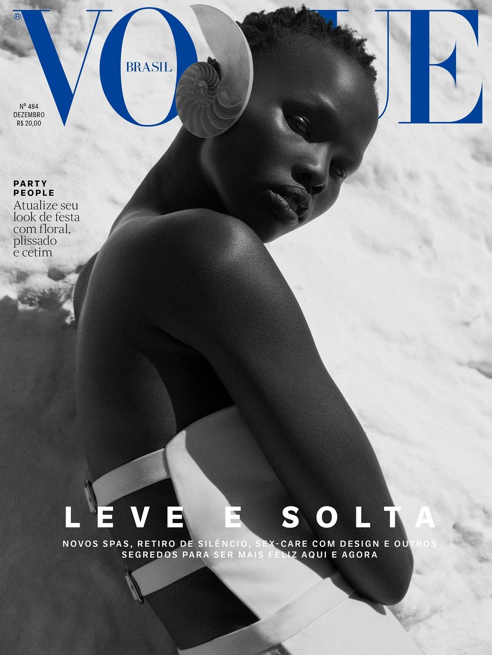 Shanelle Nyasiase é capa da Vogue Brasil em dezembro