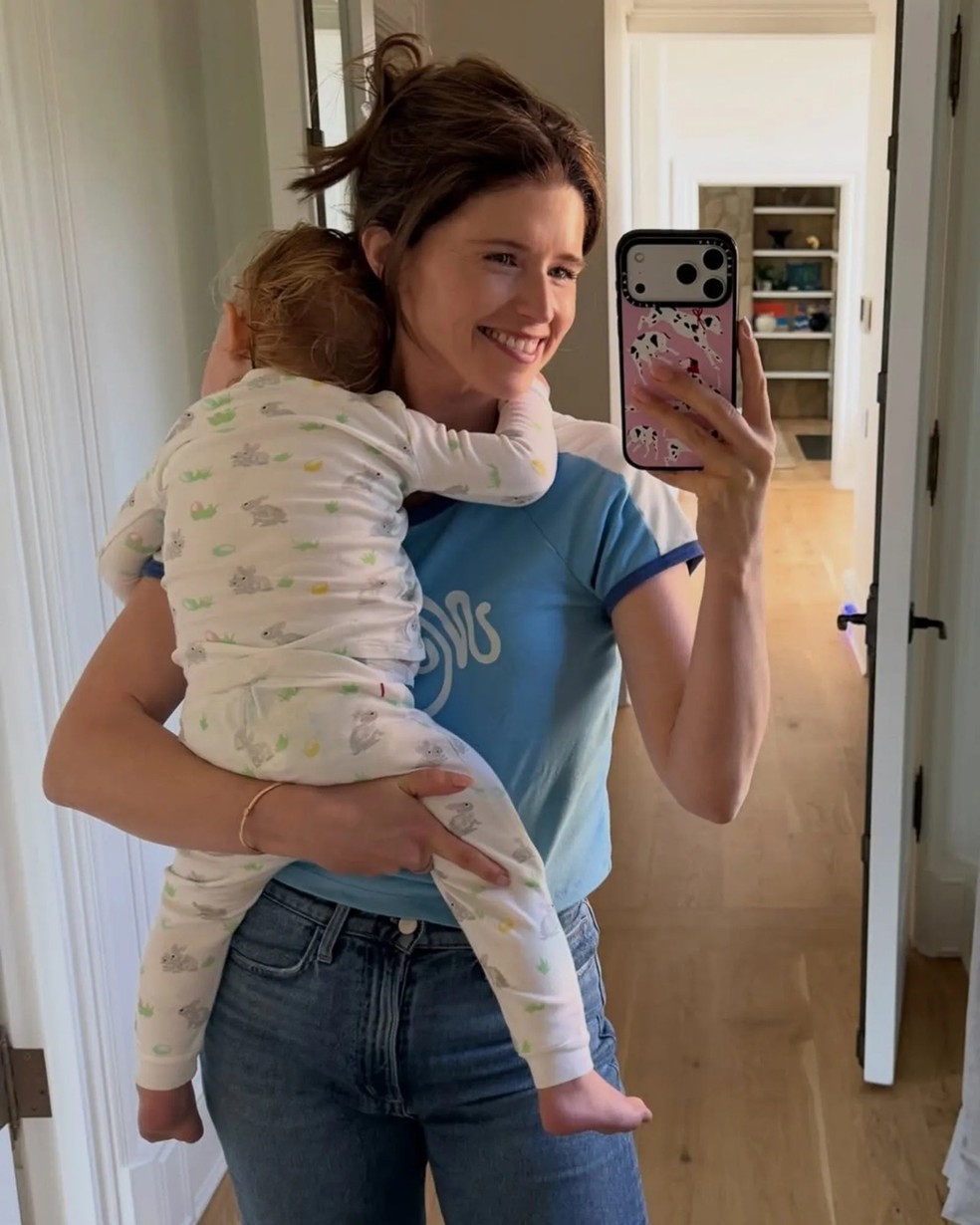 Katherine Schwarzenegger com a Ford — Foto: Reprodução/Instagram