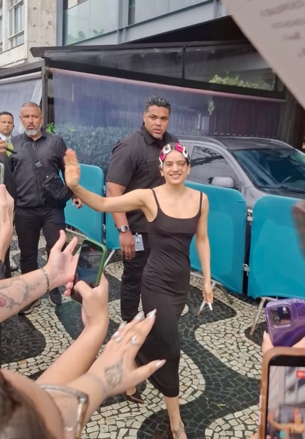 Rosalía posta no Brasil — Foto: Reprodução/Instagram